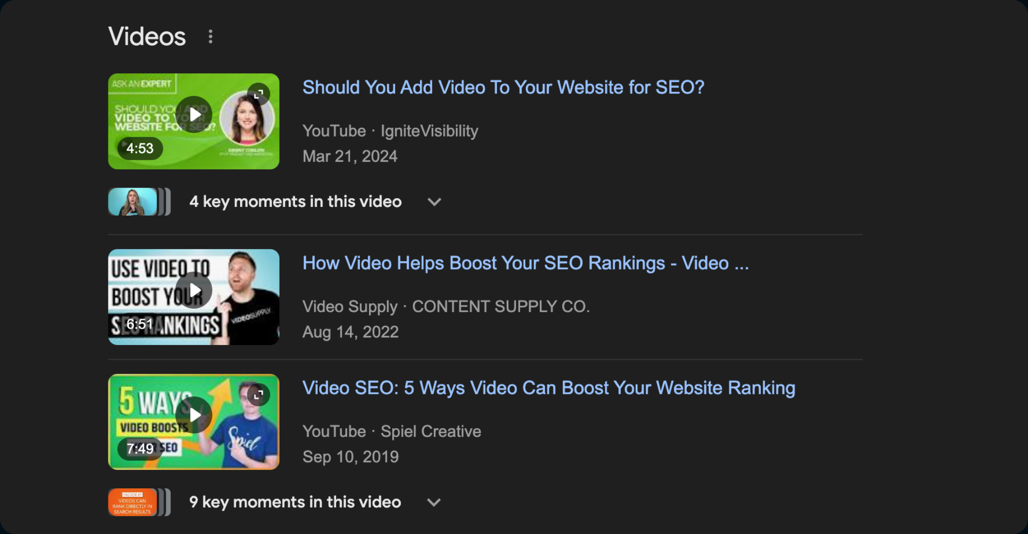 Video Improves SEO and Google Ranking
